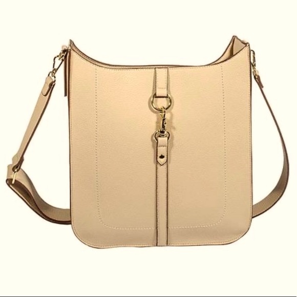 NWT Light Taupe Parker Shoulder Bag Neiman Marcus - Picture 2 of 10